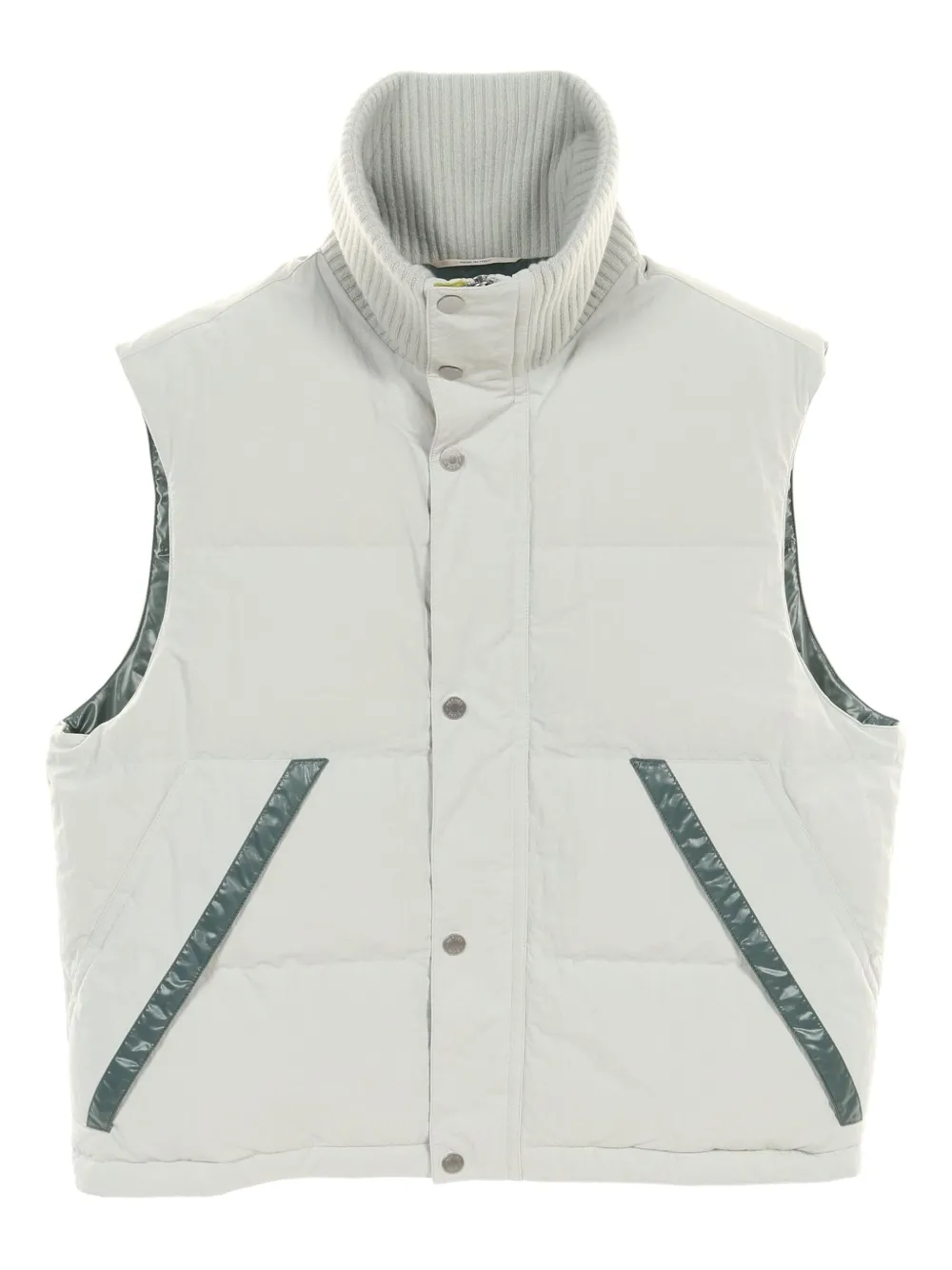 Hermès Pre-Owned 10's quilted vest | Green | Image 1