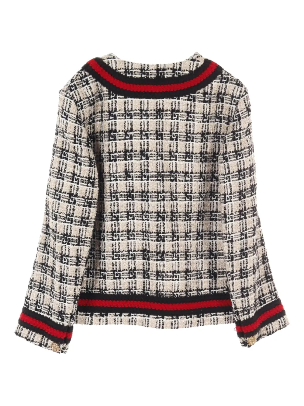 Gucci Pre-Owned Giacca Square G in tweed anni 2010 | Image 2