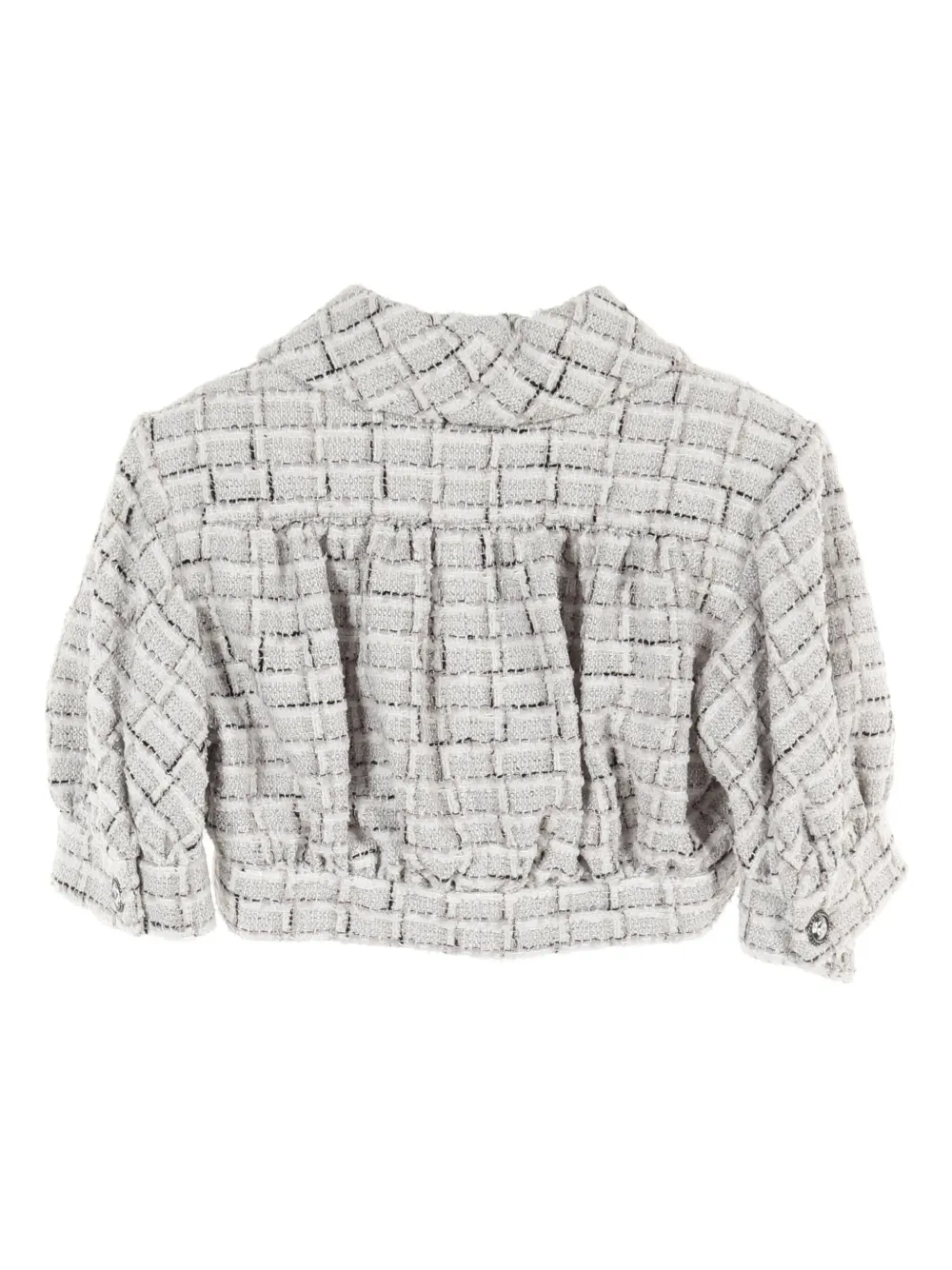 CHANEL Pre-Owned 1986-1988 tweed cropped jacket | Image 2