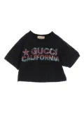 Gucci Pre-Owned 2010s cropped T-shirt - Black