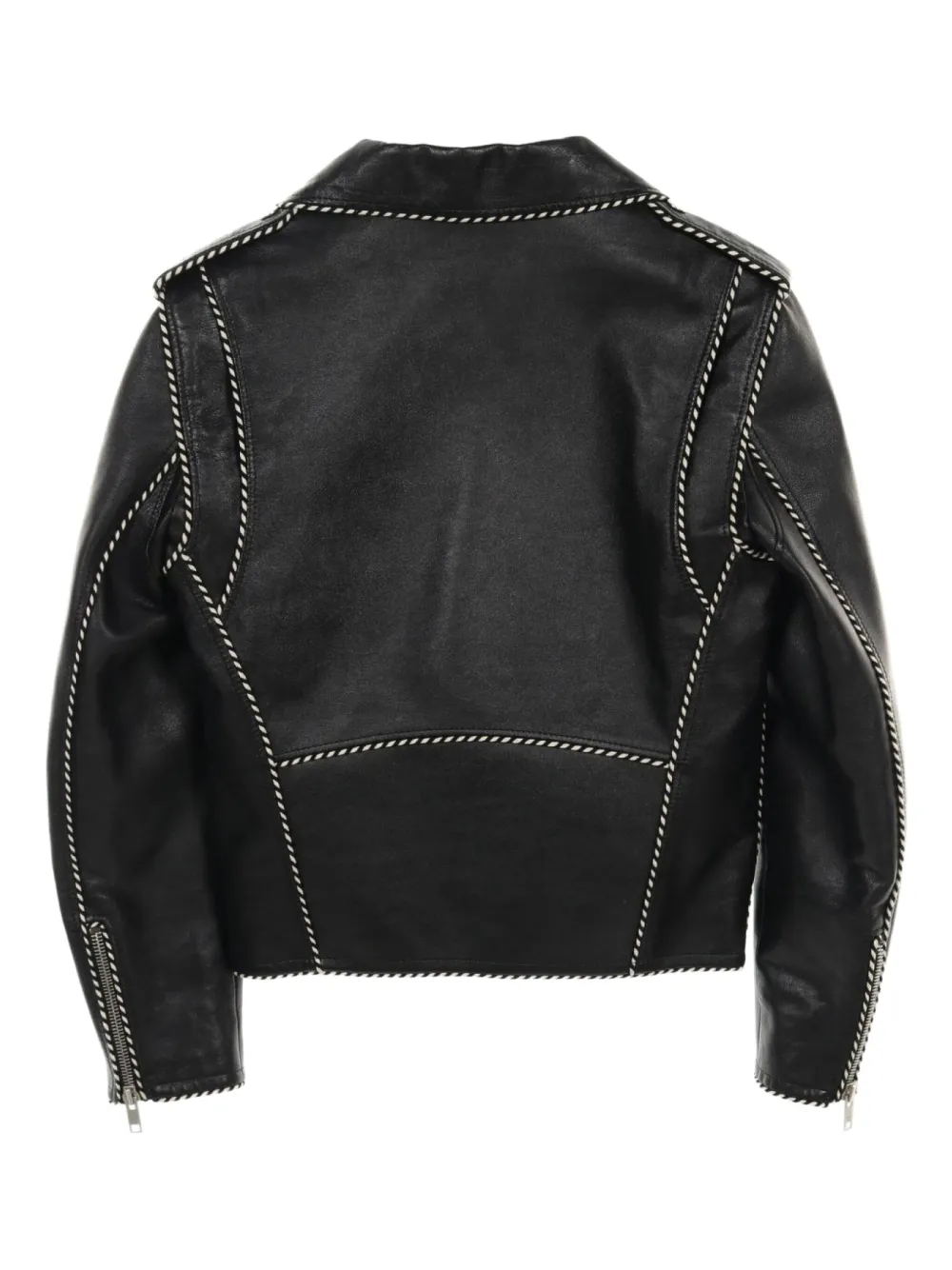 Céline Pre-Owned 2010s leather biker jacket | Image 2