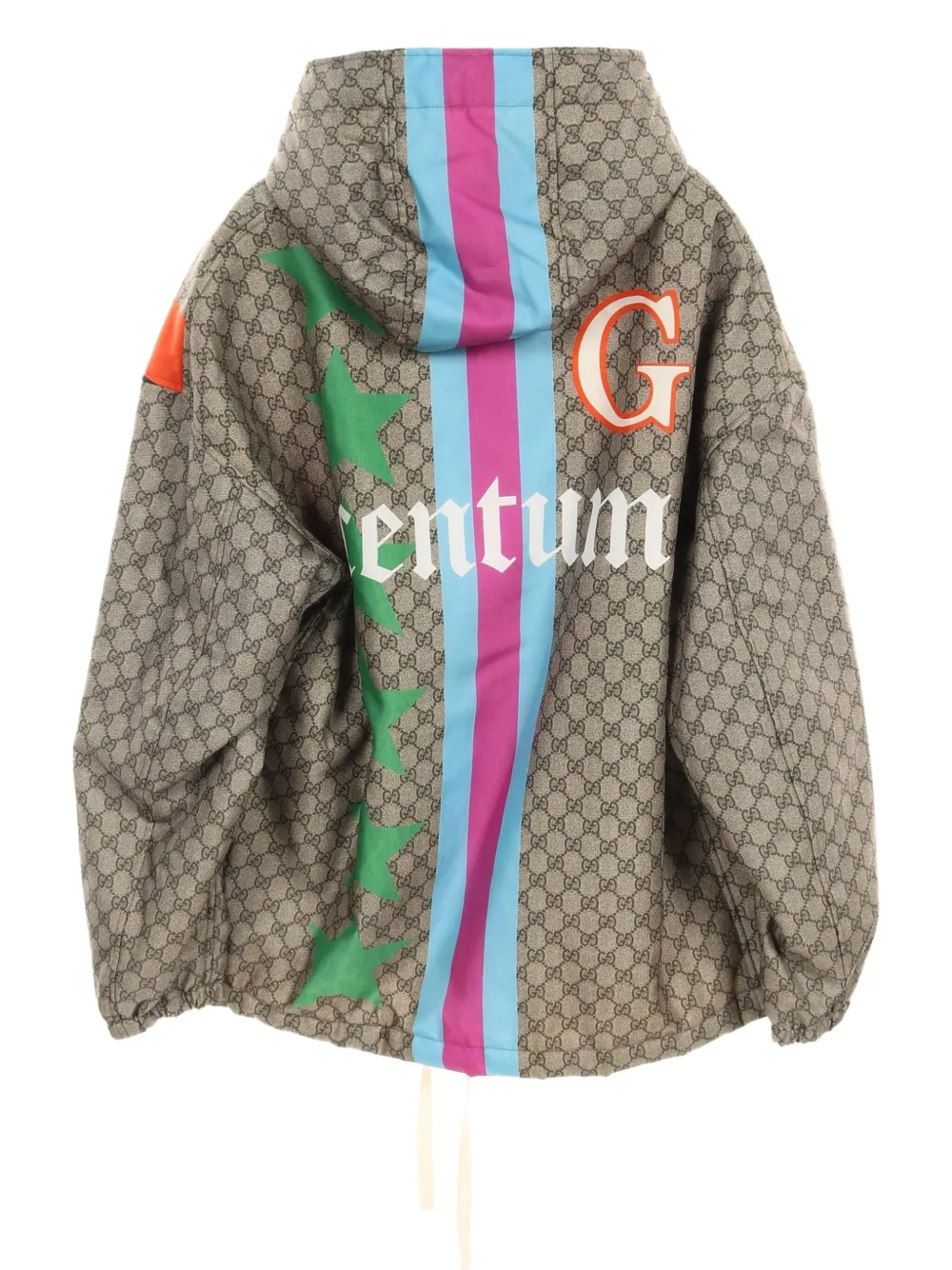 Gucci Pre-Owned Giacca in tessuto GG Supreme con cappuccio anni 2010 | Image 2