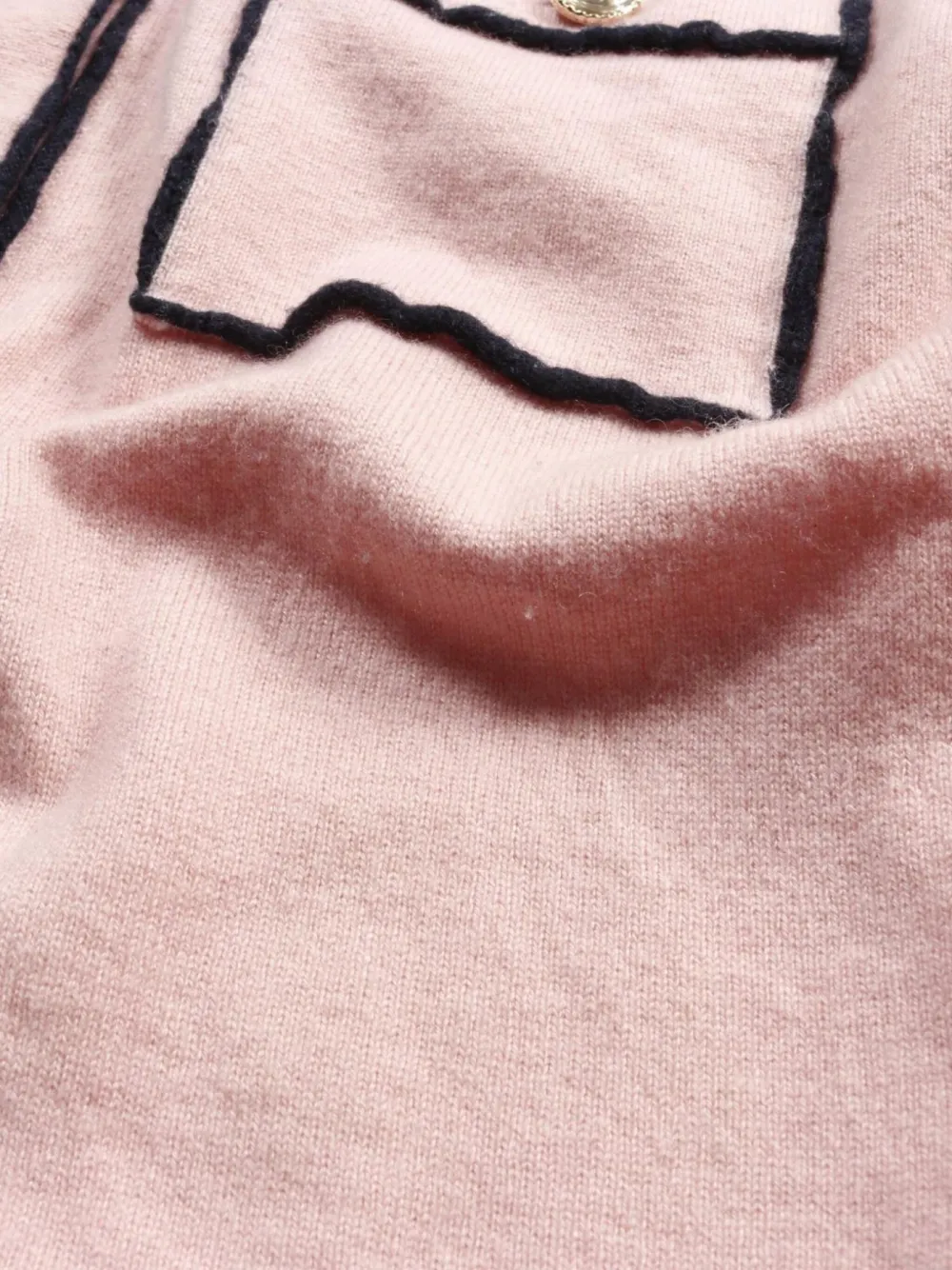 Pre-owned Chanel 1986-1988 Cashmere Cardigan In Pink