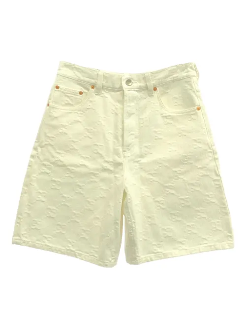 Short à motif GG Damier (années 2010) - Gucci Pre-Owned - Modalova