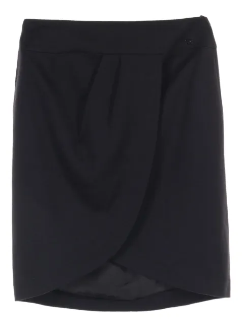 CHANEL Pre-Owned 1986-1988 wool skirt