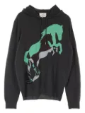 Hermès Pre-Owned 2010s Chess and Shadow hoodie - Black
