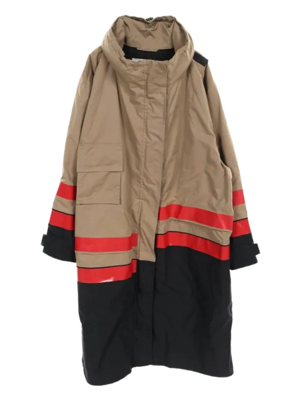 Gucci Pre-Owned x Balenciaga 2010s The Hacker Coat Neutrals