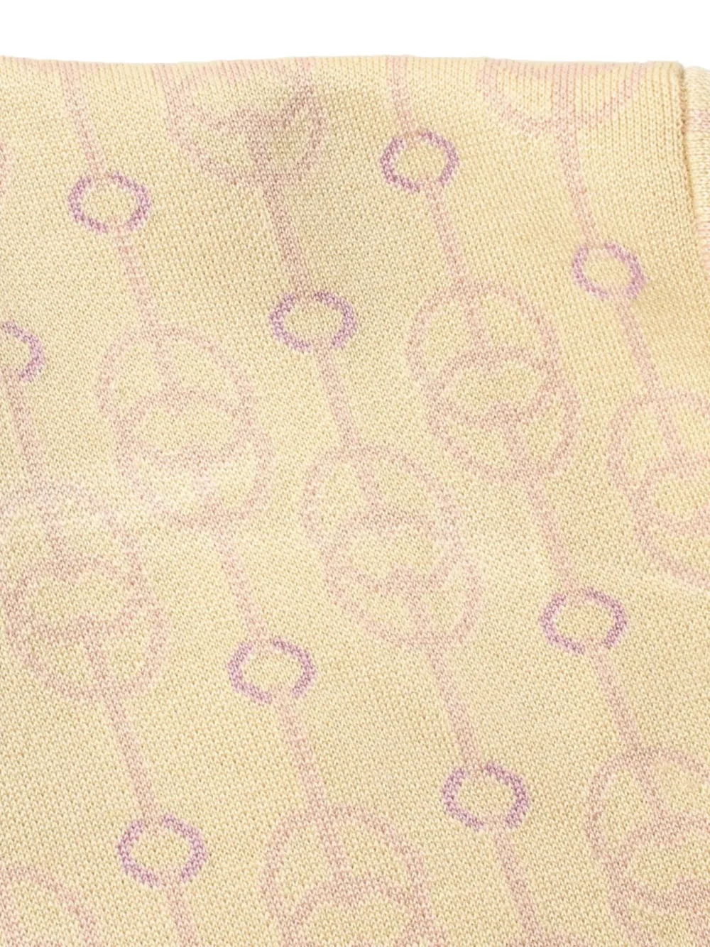 Pre-owned Hermes 2010s Culiquetis Cricketis Cardigan In Neutrals