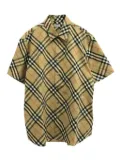 Burberry Pre-Owned 2010s Vintage-Check shirt - Neutrals