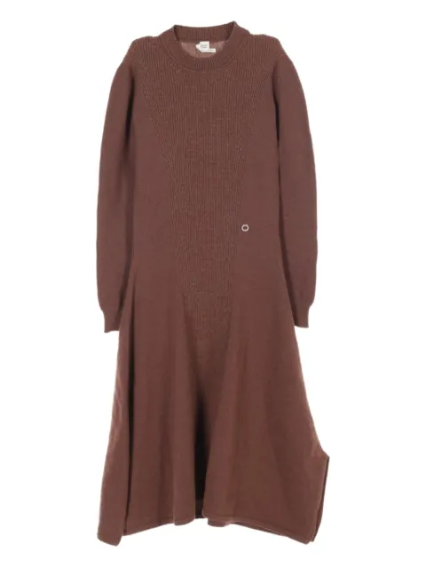 Hermès Pre-Owned robe mi-longue en maille (années 2010)