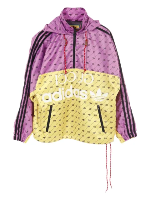 Gucci Pre-Owned hoodie con logo estampado de Gucci Pre-Owned x adidas 2010