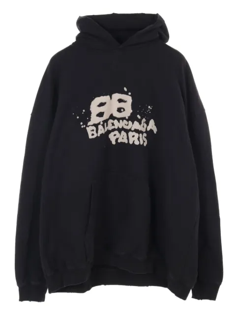 Balenciaga Pre-Owned 10's BB Paris Icon hoodie