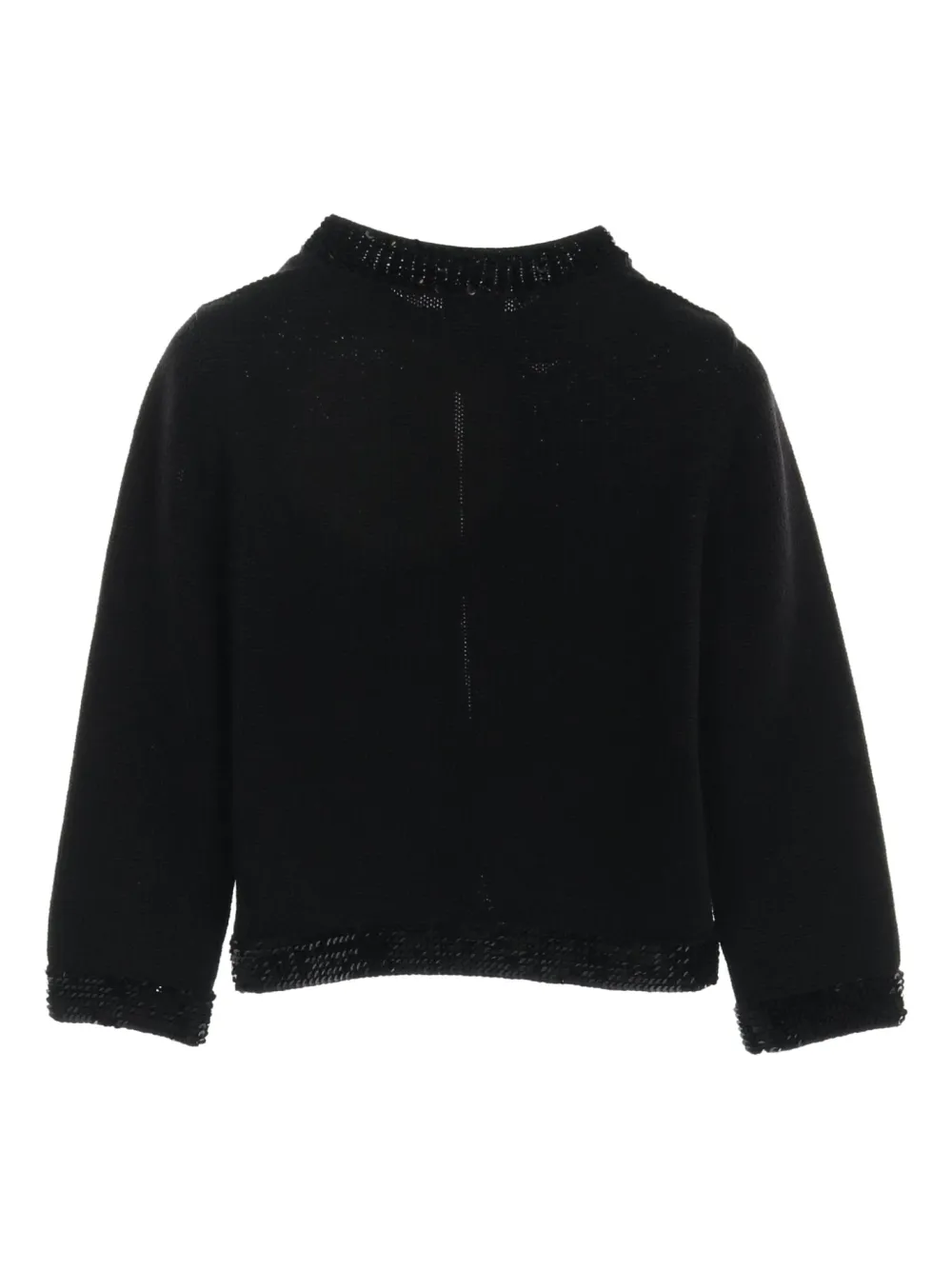CHANEL Pre-Owned 1986-1988 sequin-detailing cardigan | Image 2