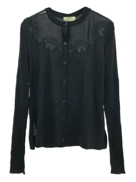 Fendi Pre-Owned 10's silk cardigan