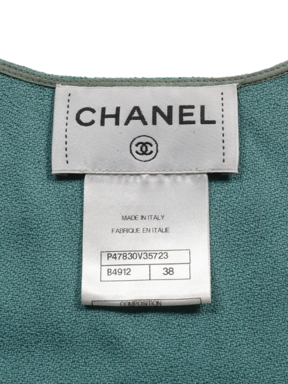 Pre-owned Chanel 1986-1988 Colour-block Vest In Orange