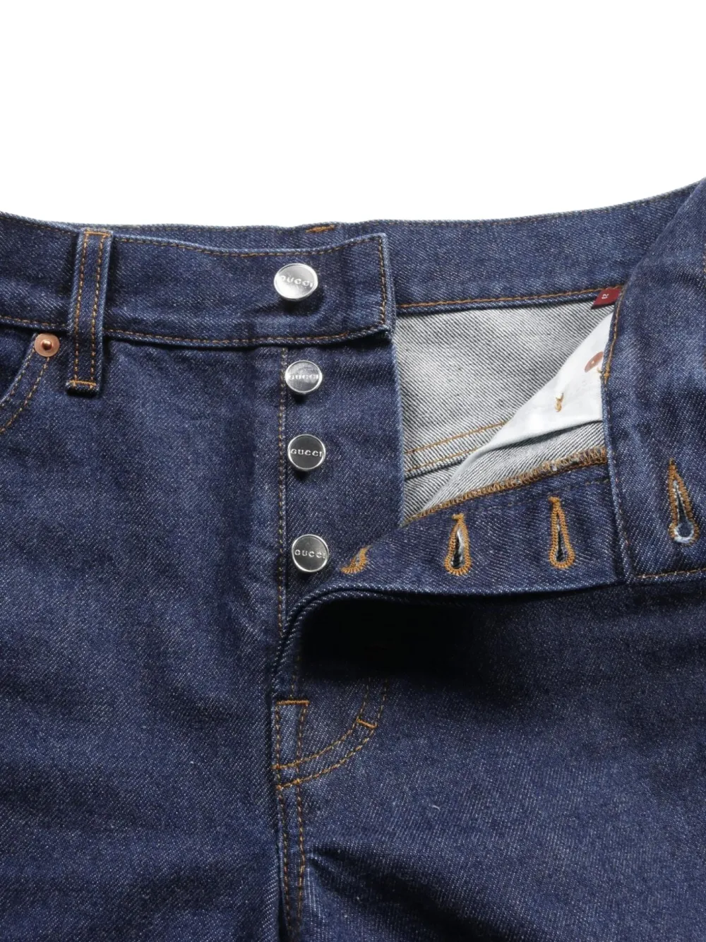 Gucci Pre-Owned Jeans con applicazione anni 2010 | Pre-owned | Image 4