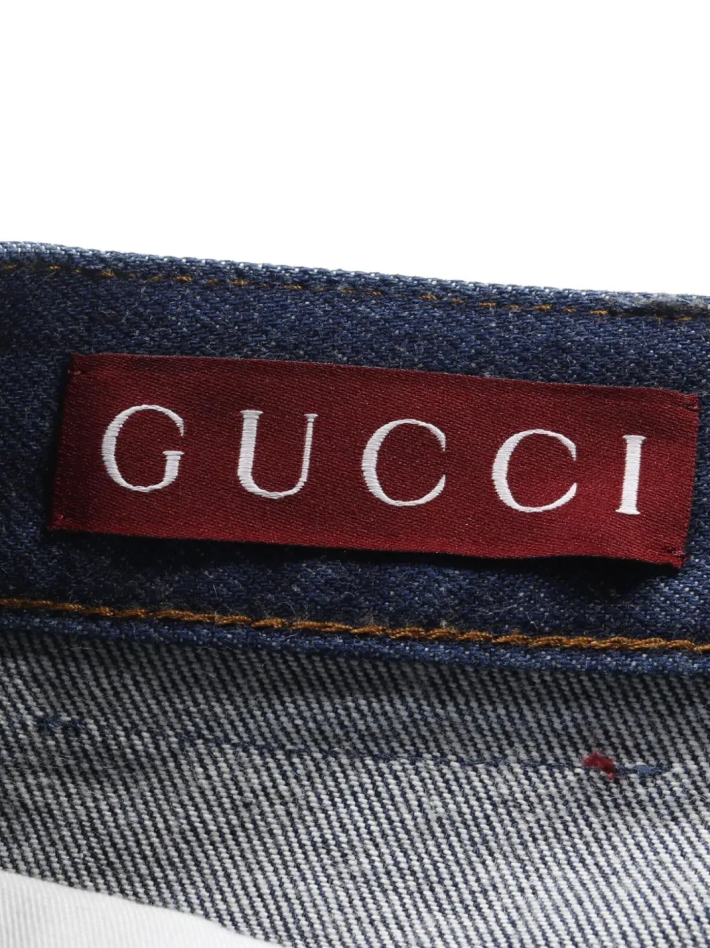Gucci Pre-Owned Jeans con applicazione anni 2010 | Pantaloni Pre-owned | Image 3
