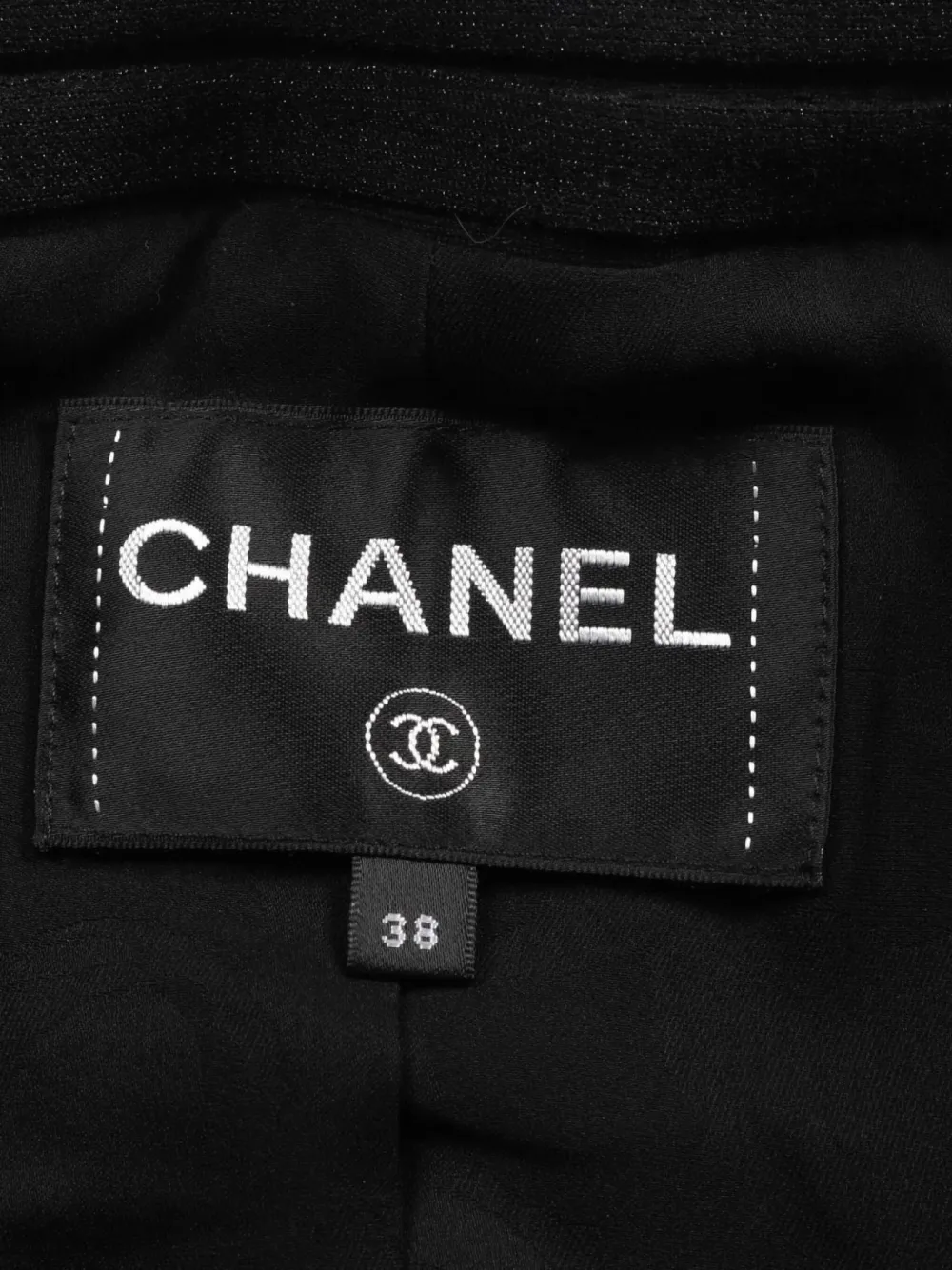 Pre-owned Chanel 1986-1988 Jacket In Black
