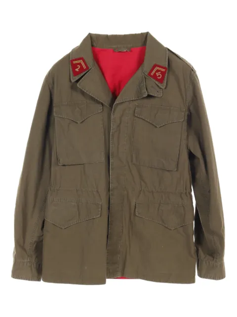 Gucci Pre-Owned 2000s Interlocking G military jacket 
