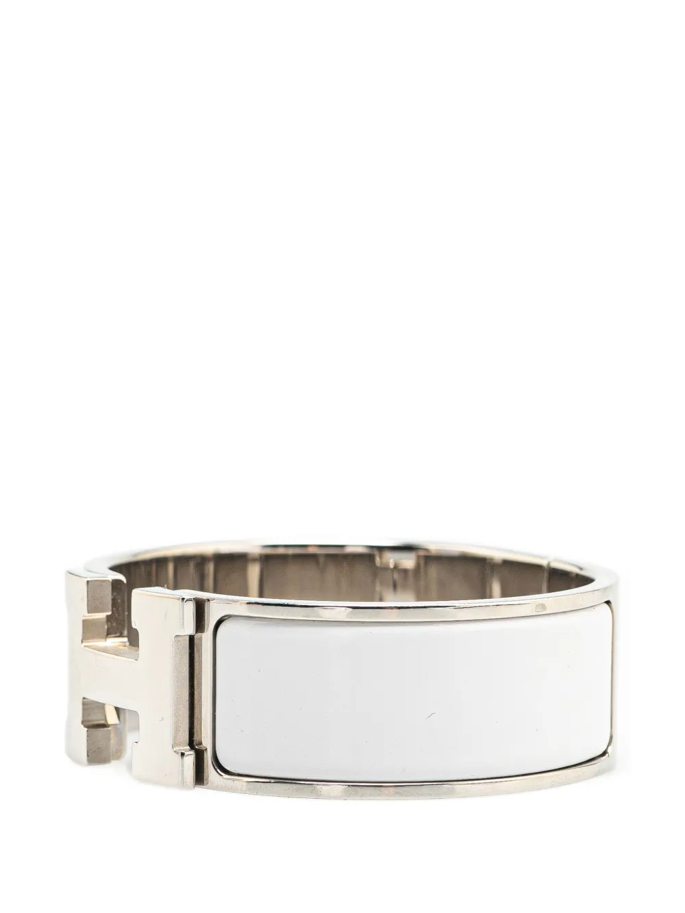 Hermès Pre-Owned 20th Century Wide Enamel Clic Clac H Bracelet PM costume bracelet | Image 2