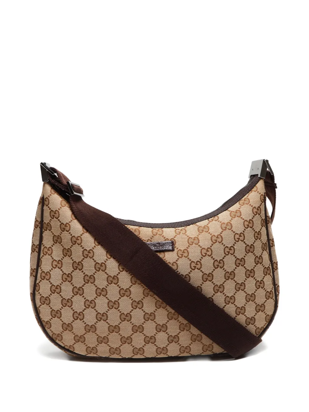 Gucci Pre-Owned 2000-2010s GG Canvas shoulder bag | Neutrals | Image 1