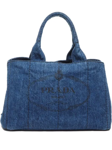 Prada Pre-Owned 2000-2020 Canapa Denim M tote bag