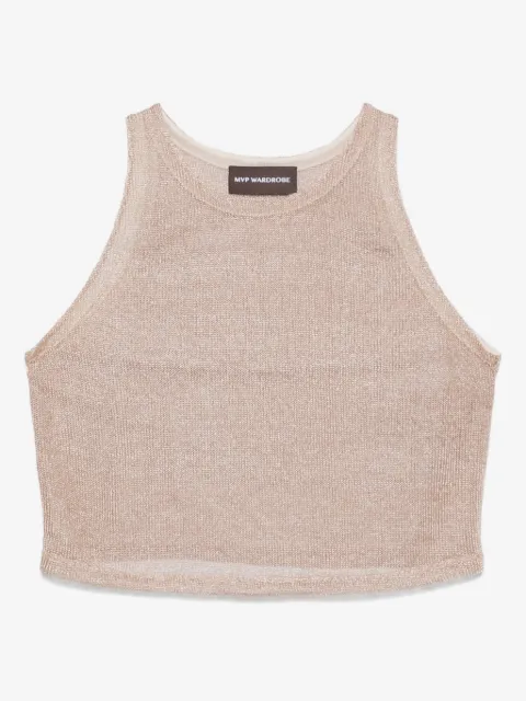 mvp wardrobe lurex tank top