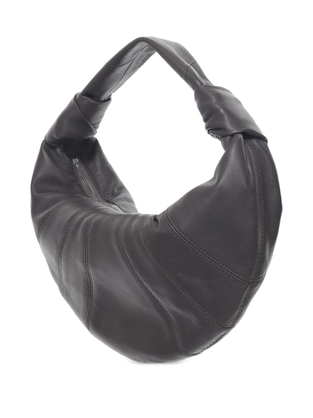 LEMAIRE Fortune Croissant mini-schoudertas Bruin