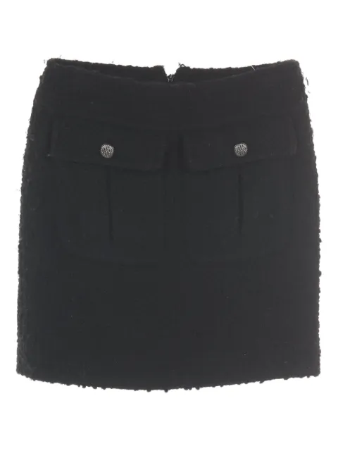 CHANEL Pre-Owned Minigonna in tweed 1986-1988
