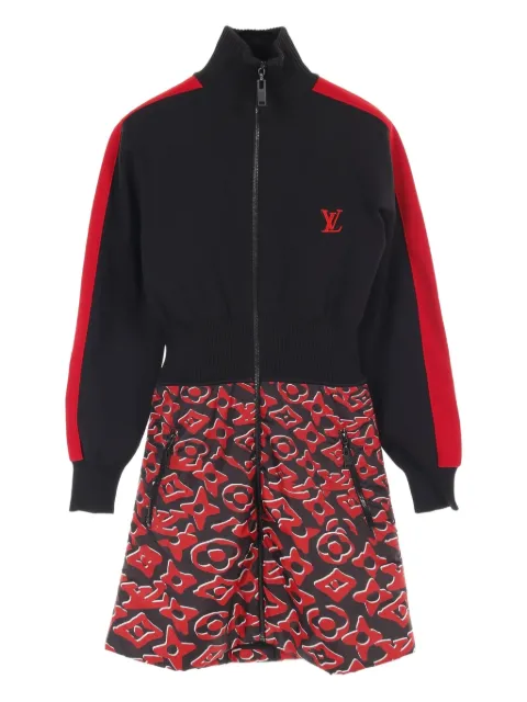 Louis Vuitton Pre-Owned vestido corto con monograma de Louis Vuitton Pre-Owned x Urs Fischer 2010