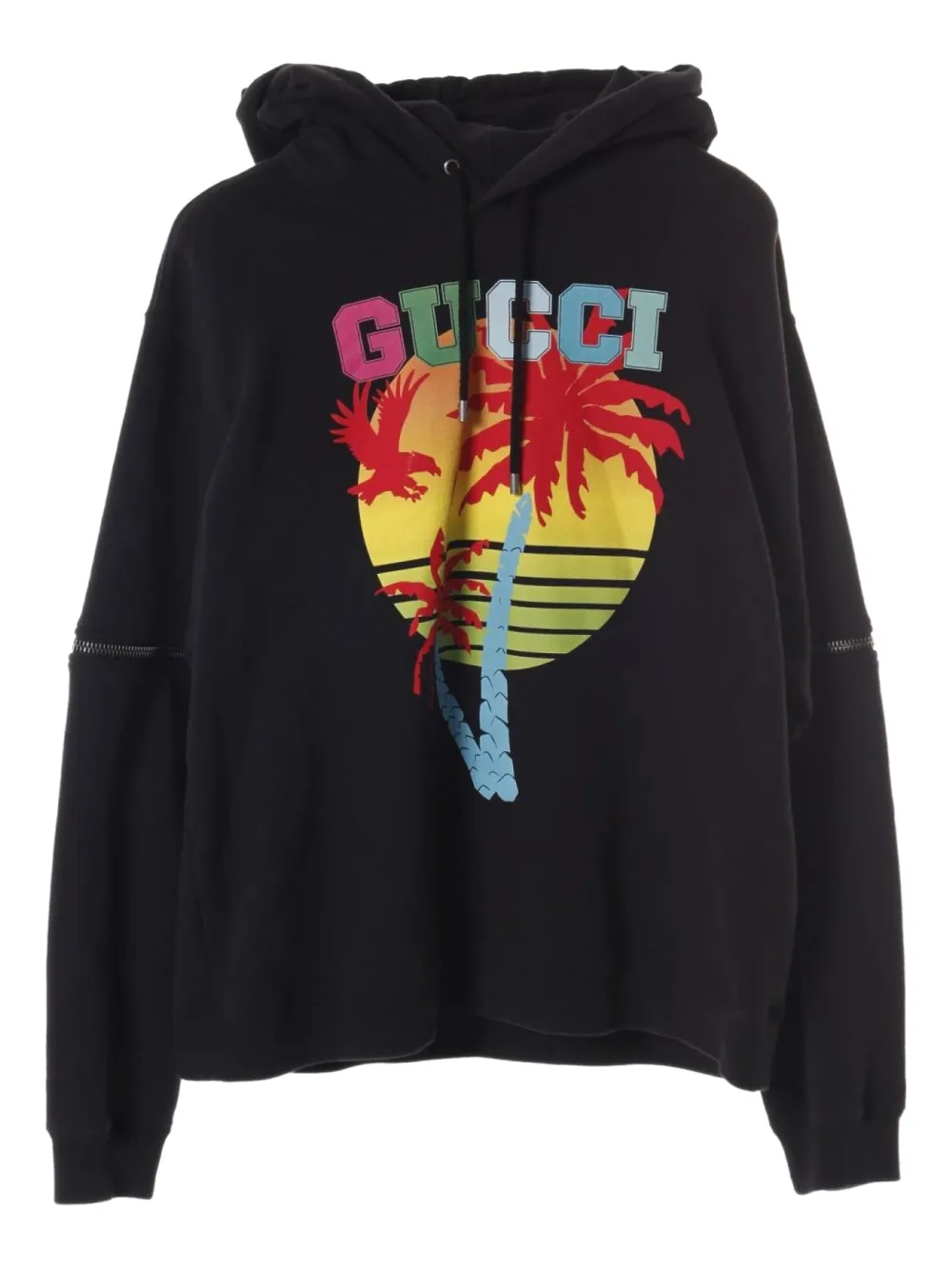 Gucci Pre-Owned Felpa con stampa anni 2010 | nero | Image 1