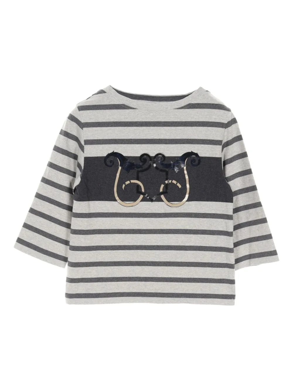 Hermès Pre-Owned playera Cut and Sew 2010 | gris | Image 1