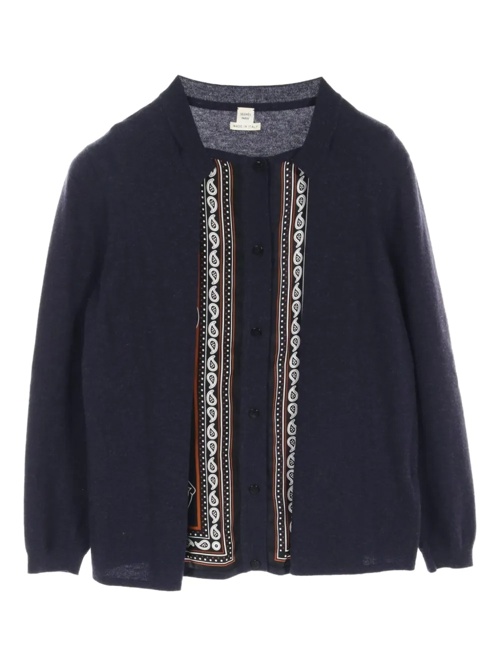 Hermès Pre-Owned 2010s Les Cles cardigan | Blue | Image 1