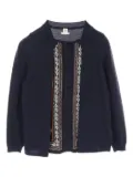 Hermès Pre-Owned 2010s Les Cles cardigan - Blue