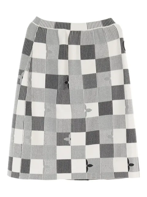 Louis Vuitton Pre-Owned 2010s Pop Monogram Damier mini skirt