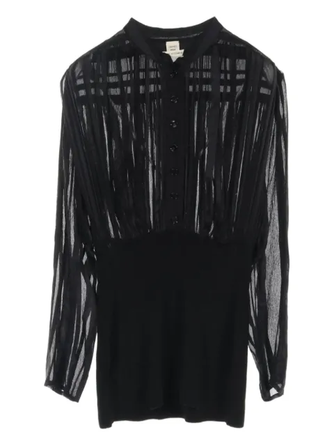 Hermès Pre-Owned blusa de seda 2010
