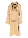Louis Vuitton Pre-Owned 10's belted trench coat - Neutrals
