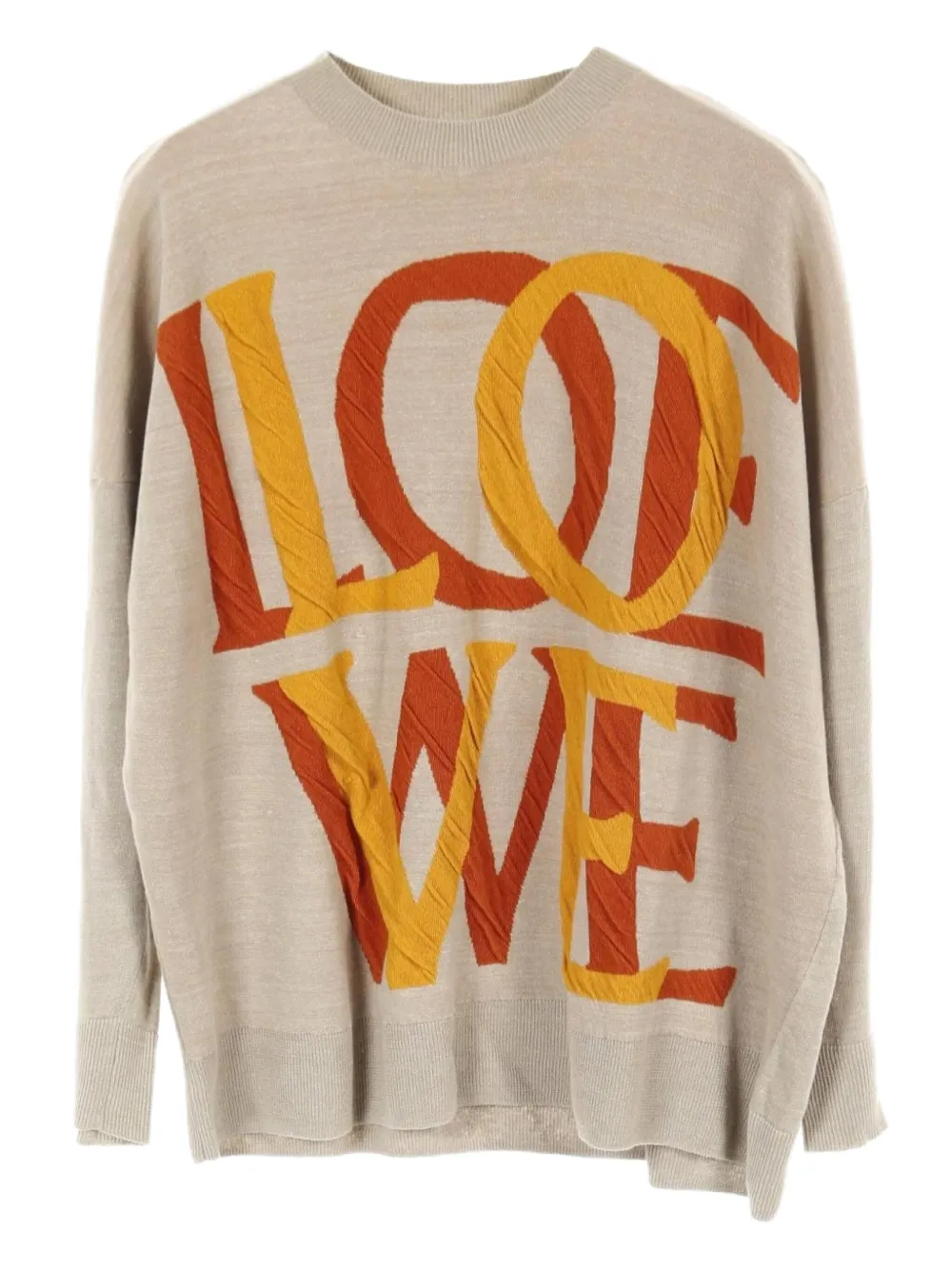2010s logo-intarsia sweater