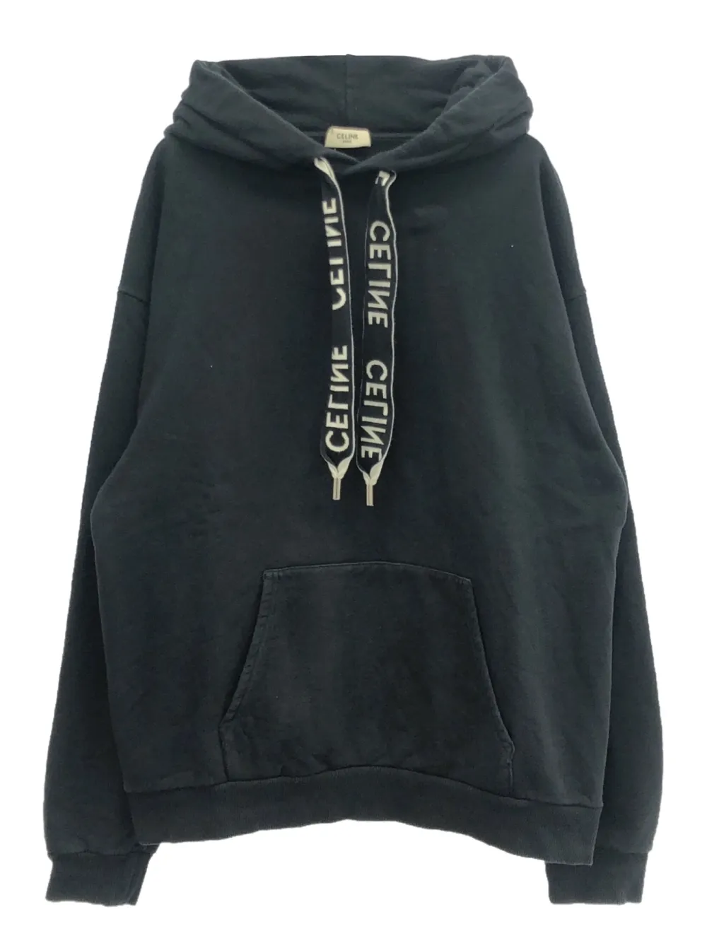 Céline Pre-Owned 2000s テクスチャード パーカー - ブラック Céline Pre-Owned 2000s テクスチャード パーカー - ブラック