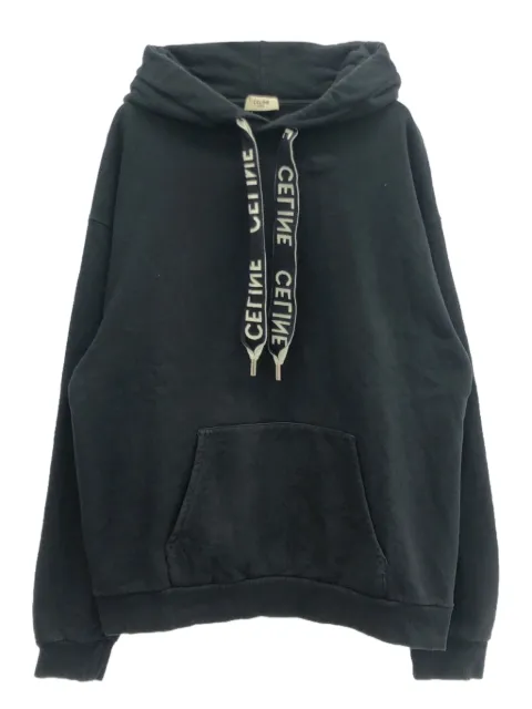 Céline Pre-Owned hoodie texturizada 2000