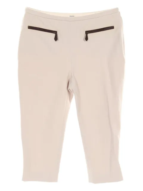 Hermès Pre-Owned 10's cropped trousers