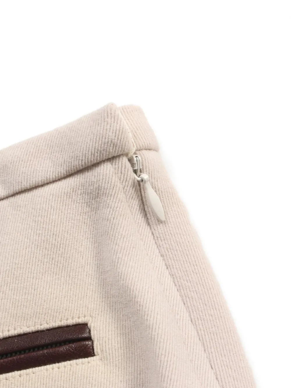 Pre-owned Hermes 10's Cropped Trousers In Neutrals