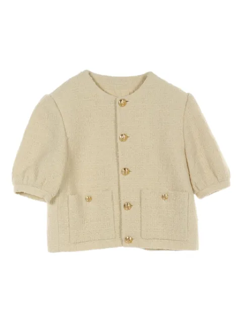 Céline Pre-Owned chamarra de tweed 2010