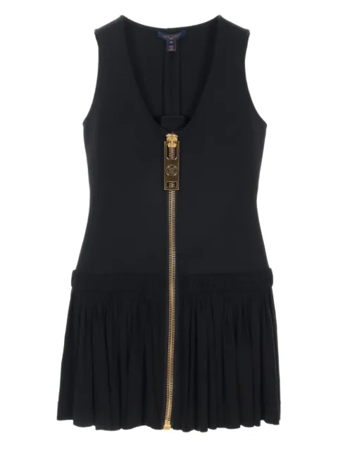Louis Vuitton Pre-Owned vestido oversize con cierre 2020