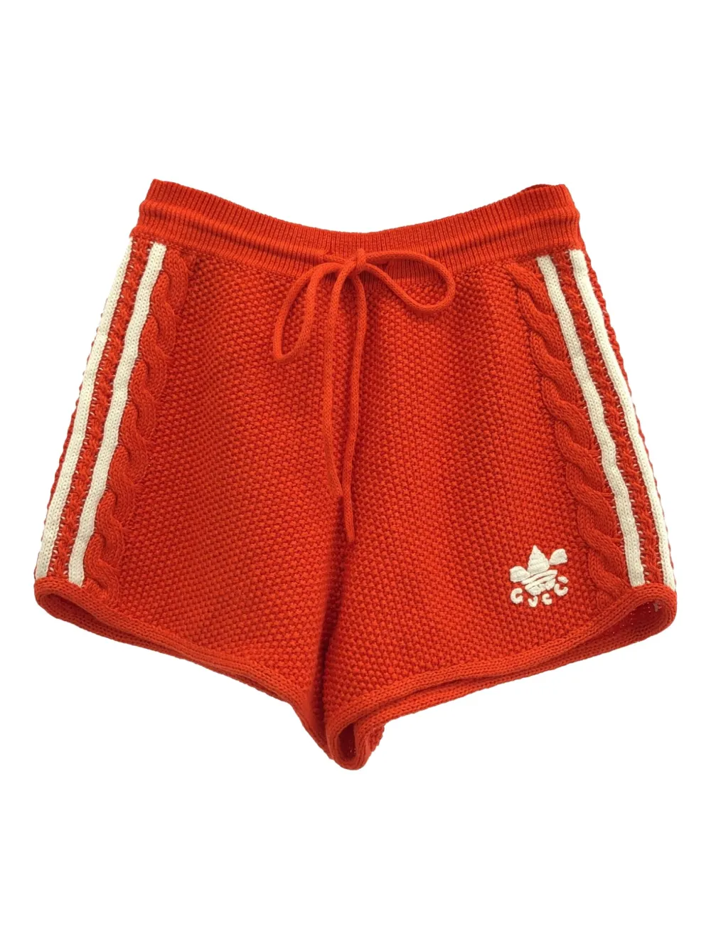 Gucci Pre-Owned x adidas Shorts in maglia anni 2010 | rosso | Image 1