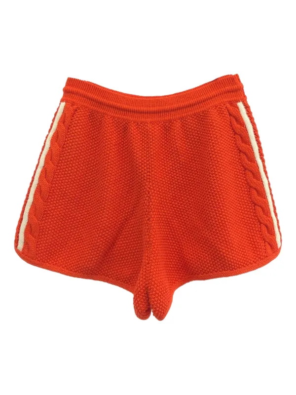 Gucci Pre-Owned x Adidas 10's Knitted Shorts | Red | FARFETCH