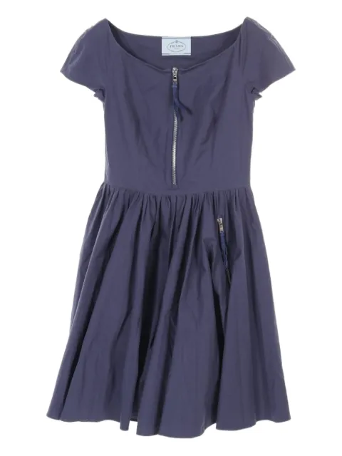 Prada Pre-Owned vestido corto de algodón 2010