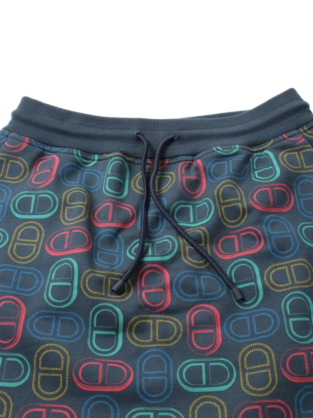Pre-owned Hermes 2010s Chaine D'ancre Mini Skirt In Blue