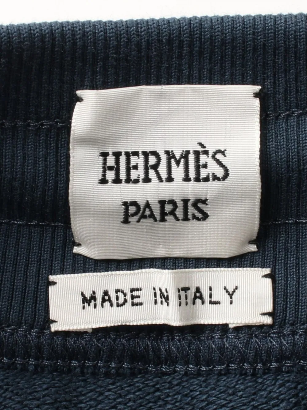 Pre-owned Hermes 2010s Chaine D'ancre Mini Skirt In Blue