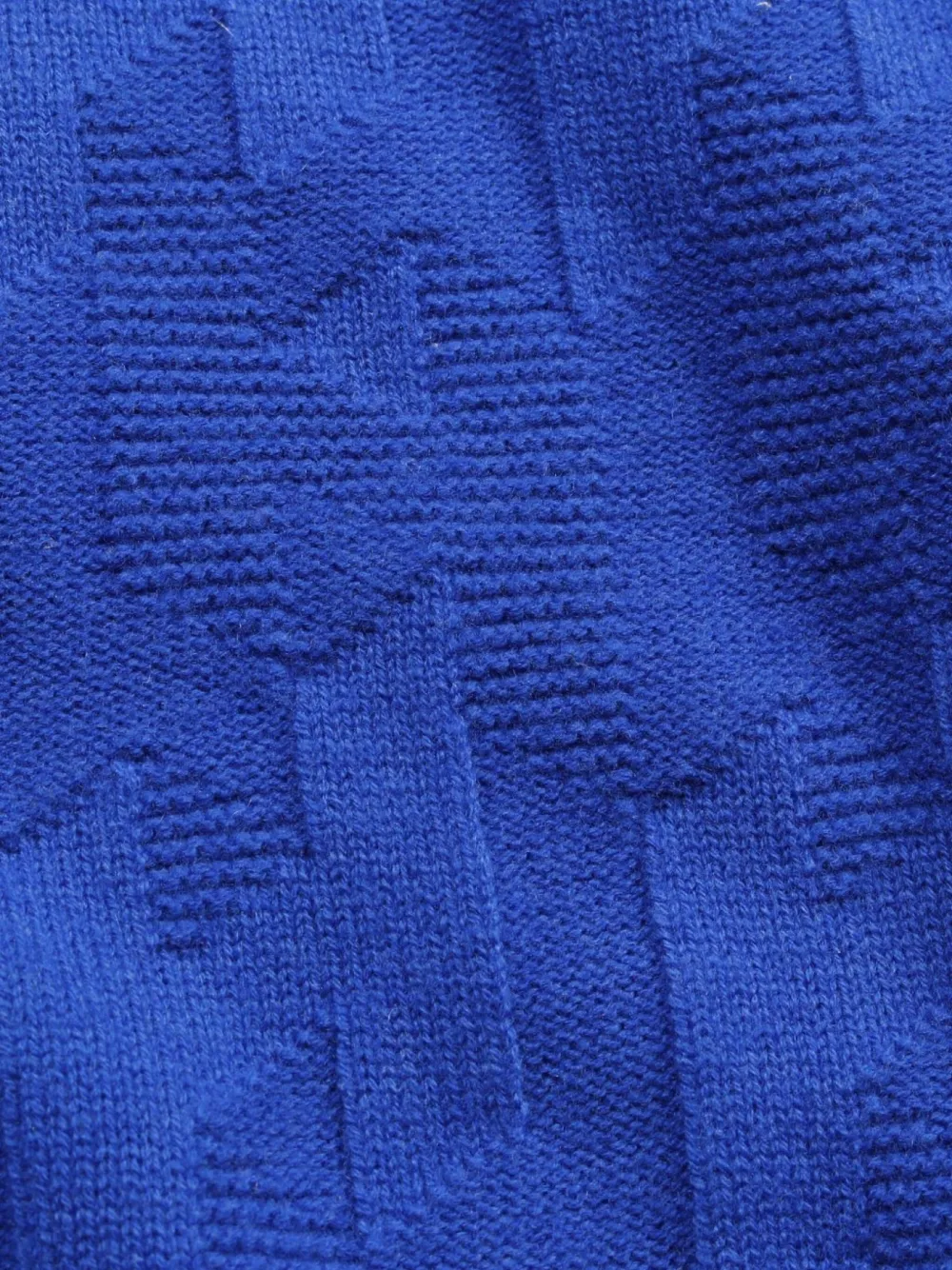 Pre-owned Hermes 10's H-motif Sweater In Blue
